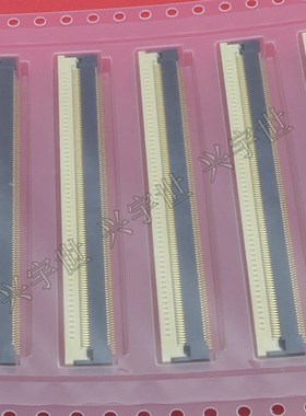 IMSA-12004S-120A-GFN1 0.4MM间距120pin单排翻盖连接器现货供应