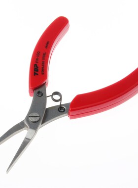 日本超越FN-100无牙尖口钳扁嘴钳尖嘴钳不锈钢5寸平咀钳 夹持钳