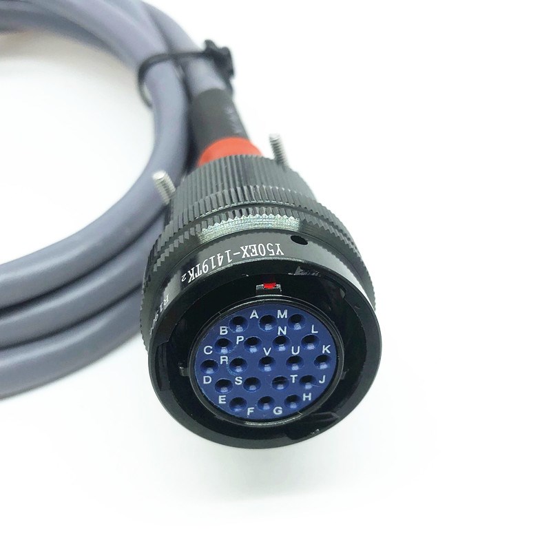 19芯航空插头座Y50EX-1419TK2 ZJ10 TJ2 ZK10连接器公母电缆接插