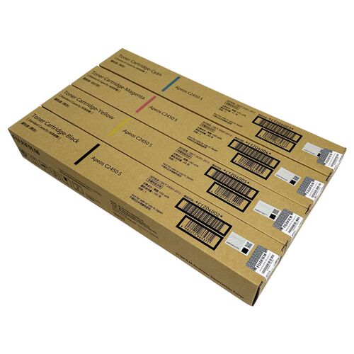 富士施乐胶片CT204002黑色粉盒Apeos C2450S彩色复印机碳粉墨粉盒