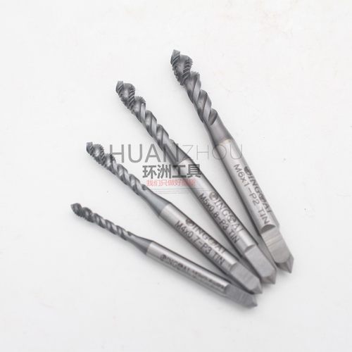 鼎泰螺旋丝锥高速钢M35含钴超硬盲孔不锈钢专用机用丝攻钻头