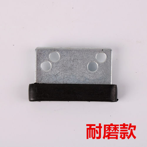 电梯门滑块门脚厅门层门耐磨特氟龙材质普通款常规滑块支架夹螺丝