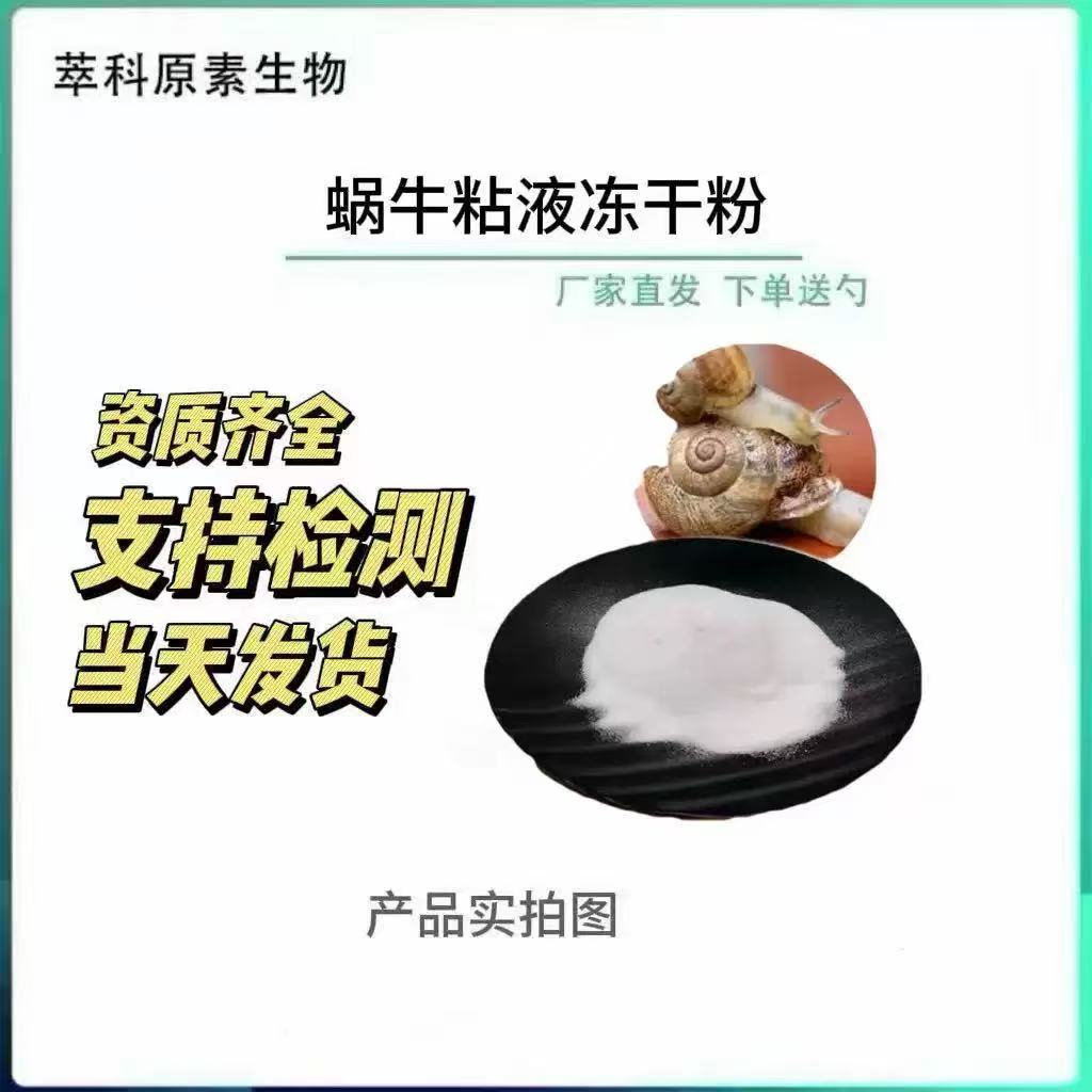 蜗牛粘液蛋白冻干粉化妆品原料
