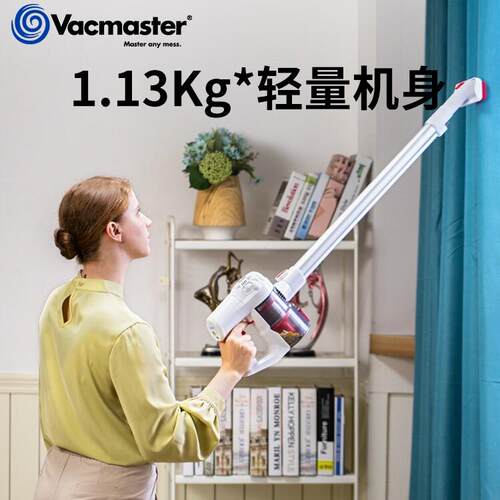 卫玛仕无线吸尘器家用手持式小型强力车载无绳充电式两用除螨轻音