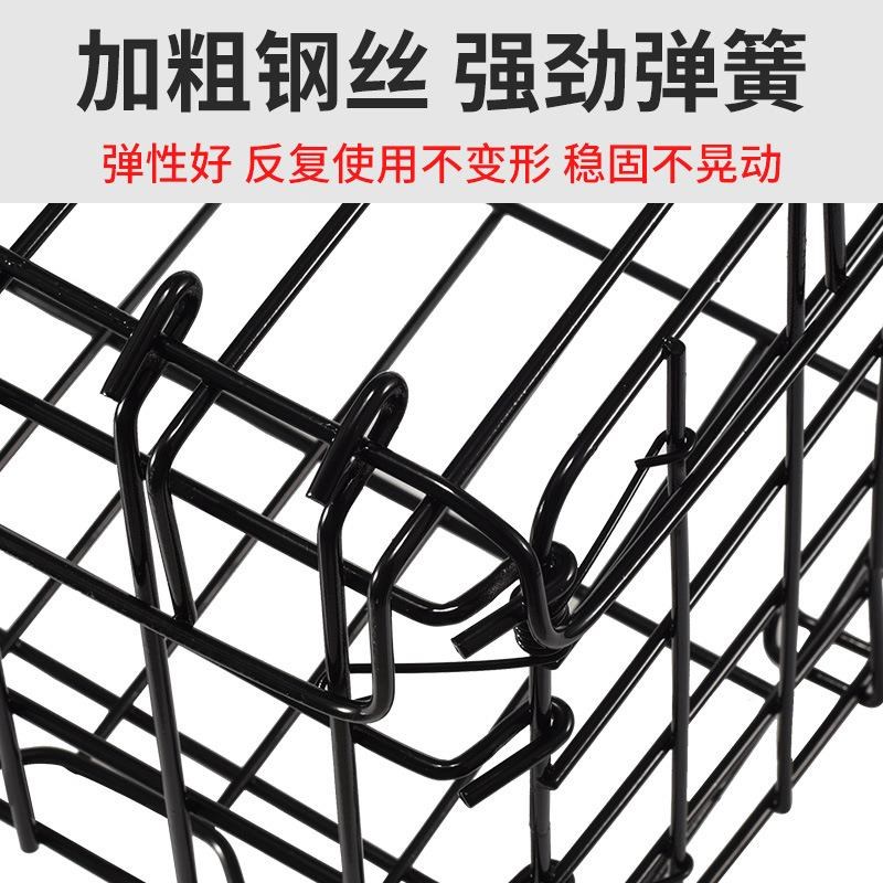 自行车折叠车筐前车篮山地电动车后货架侧加粗挂篮车把前挂菜篮子