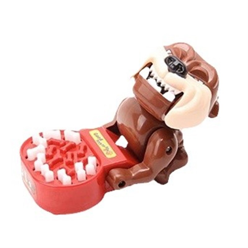 恶犬护食玩具创意整蛊趣味咬手咬人恶霸小心咬手指解压发泄按压式