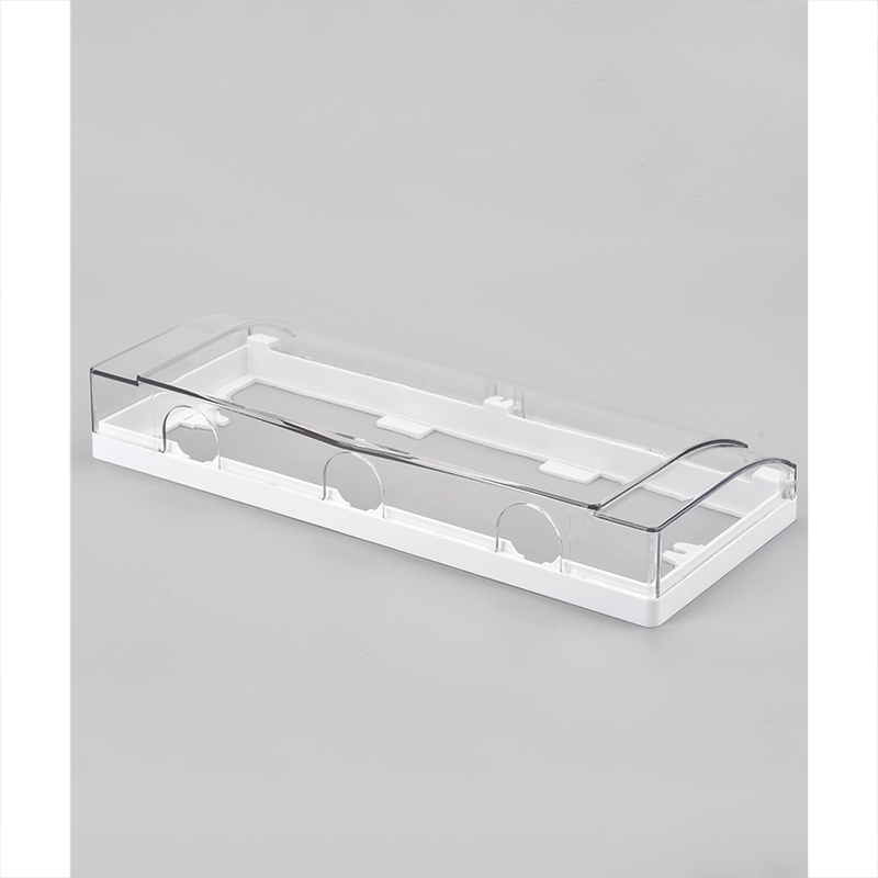 三位86型自粘胶防水罩防溅盒粘贴式透明插座保护盖浴室开关防水盒