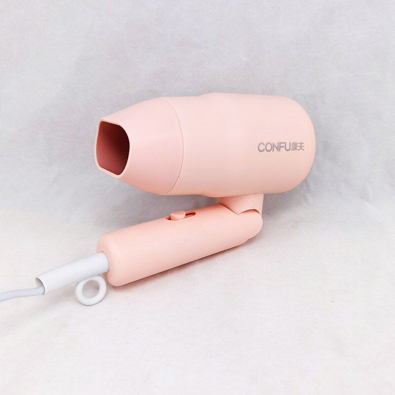 康夫电吹风机宿舍家用冷热风恒温学生用小功率吹风筒800W可折叠式