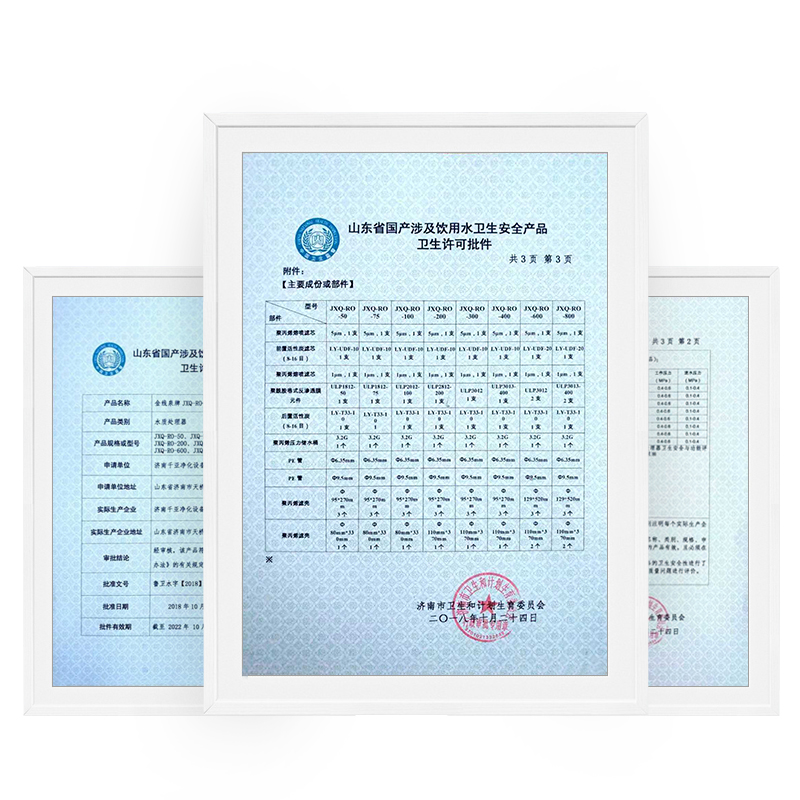 净水器家用直饮厨房自来水农村自吸式ro反渗透净水机400G纯水机