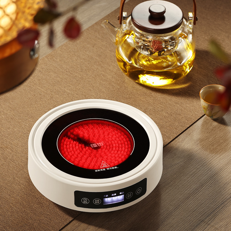 新款小茶炉电陶炉家用迷你多功能加热烧水玻璃茶壶养生煮茶器