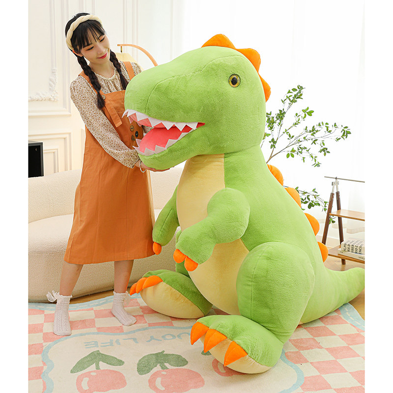 可爱恐龙玩偶毛绒玩具霸王龙公仔儿童抱着睡布娃娃抱枕男生日礼物