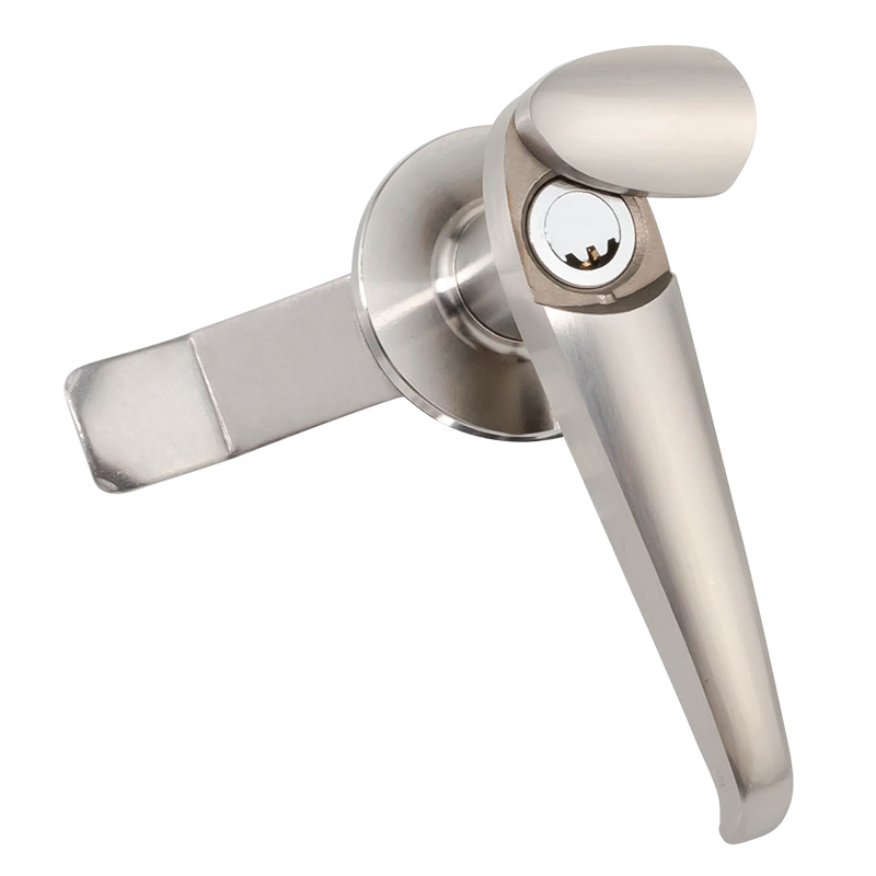 304不锈钢ms3083配电柜执手锁电箱把手锁控制柜门锁电器柜锁