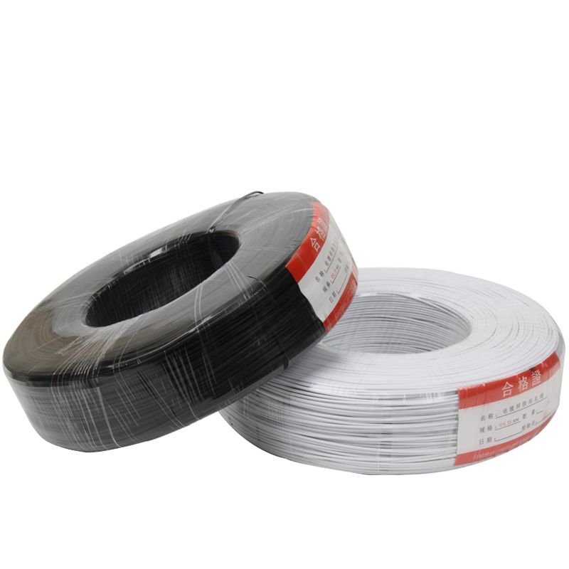 0.55黑白电镀锌塑料扎丝绑丝葡萄枝扎带铁丝PVC捆扎线口罩鼻梁条