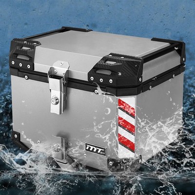 铝合金尾箱摩托车电动车特大号踏板电动车大容量后备箱加厚通用