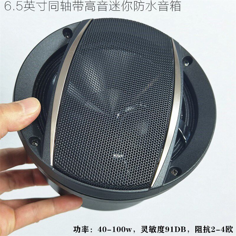 6.5寸钕磁同轴带丝膜高音喇叭音箱吊顶户外车载耐腐防潮音质牛HiF