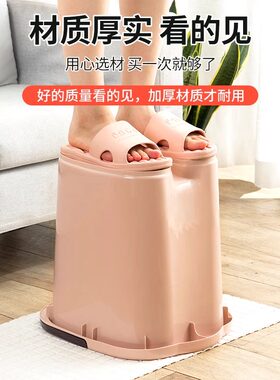 泡脚桶家用过小腿吴昕同款塑料洗脚盆宿舍养生按摩加厚手提足浴桶