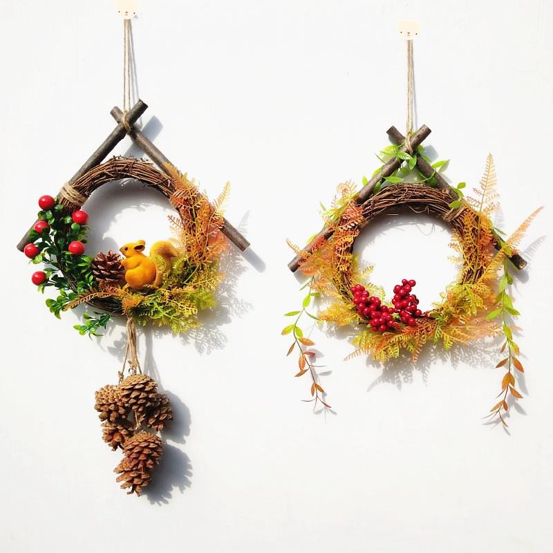 新疆包邮干 干树枝环创装饰品墙上diy创意壁挂墙面装饰挂饰卧室墙