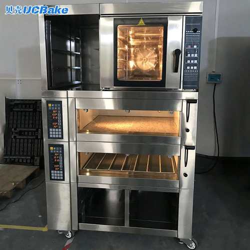 贝壳组合炉烤箱商用烤箱+热风炉+醒发箱烘焙一体机电烤箱发酵箱