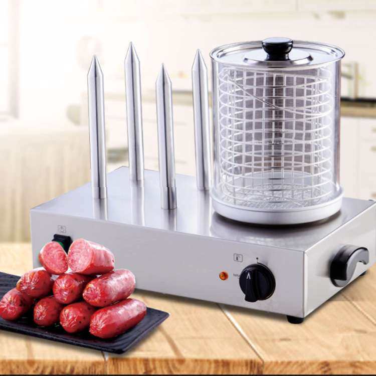 商用自助烤肠机火腿肠香肠热狗机保温机展示机自助餐设备直供