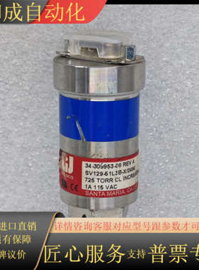 WASCO真空压力传感器 34-309953-08 RE