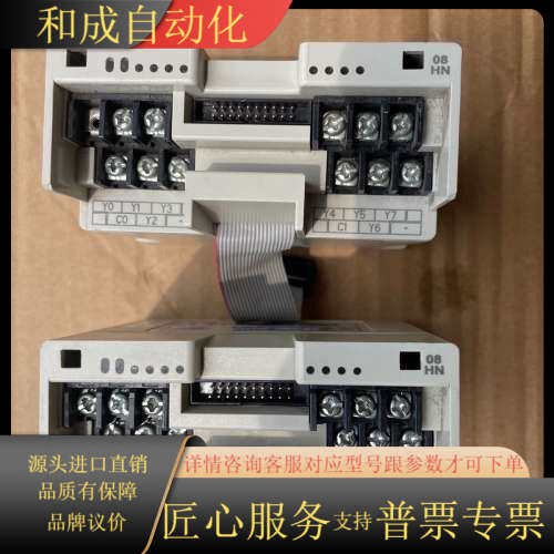 PLC扩展输出模块,型号:DVP08HN11T。功能完好
