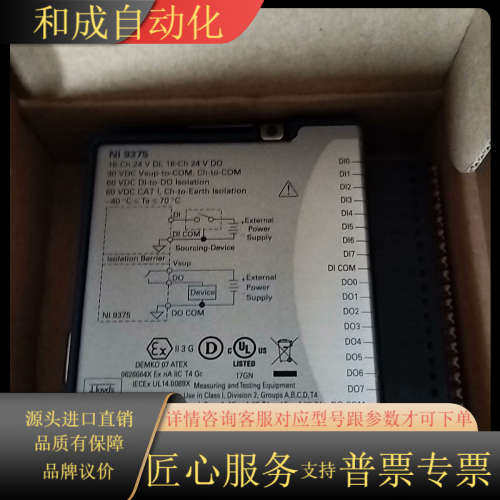 NI 9375，16 Ch 24 V DI, 16 Ch 2
