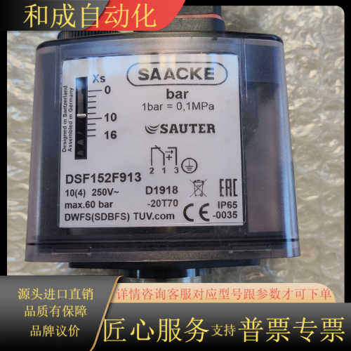 DSF152F913压力开关