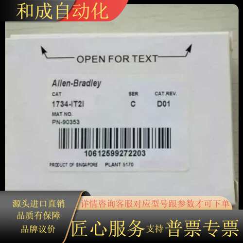 罗克韦尔1734-IT2I/C 1734-IB2/C 173