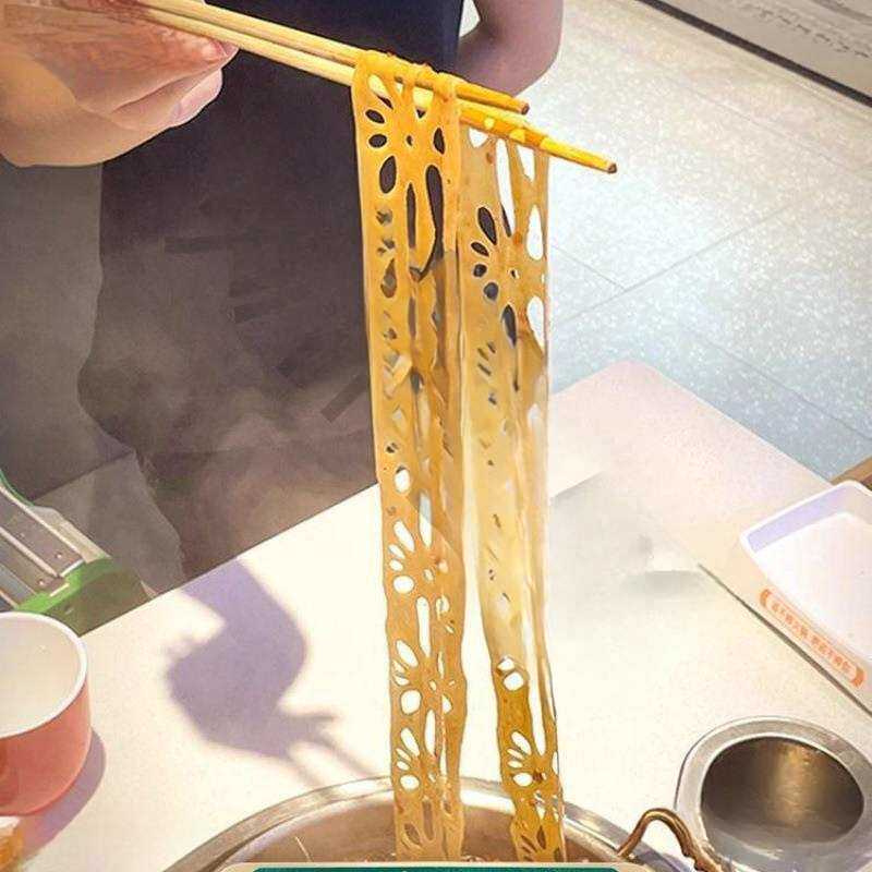 网红窗花藕片机器莲藕切长片千丝土豆丝瀑布土豆片机商用