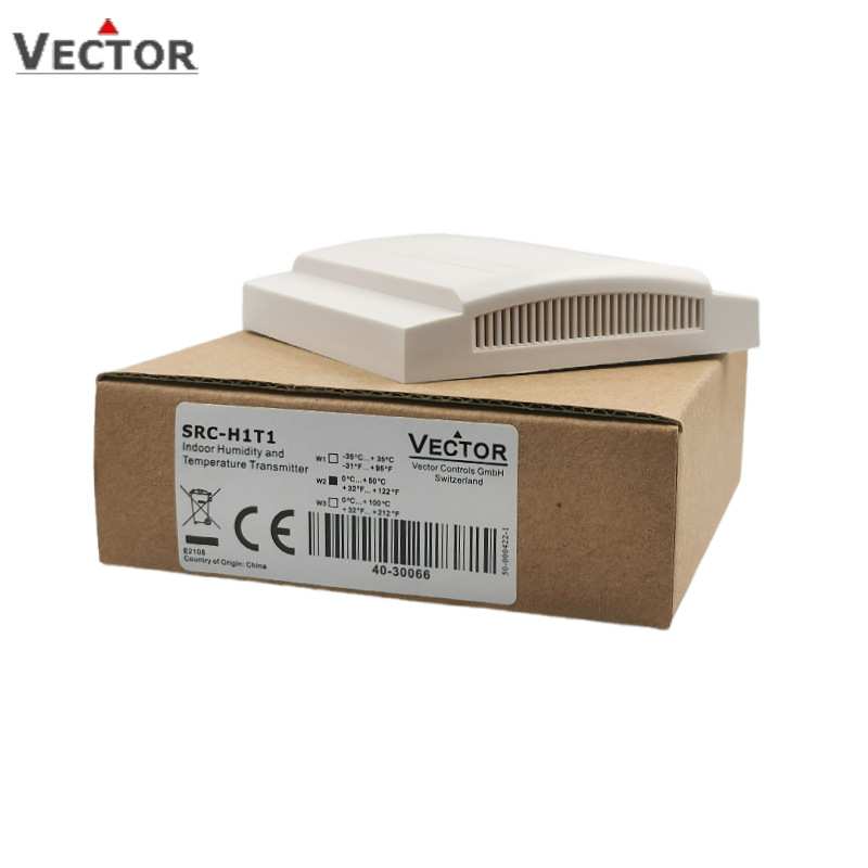 瑞士Vector伟拓SRC-T1 SRC-H1T1 房间室内壁挂式温湿度传感变送器