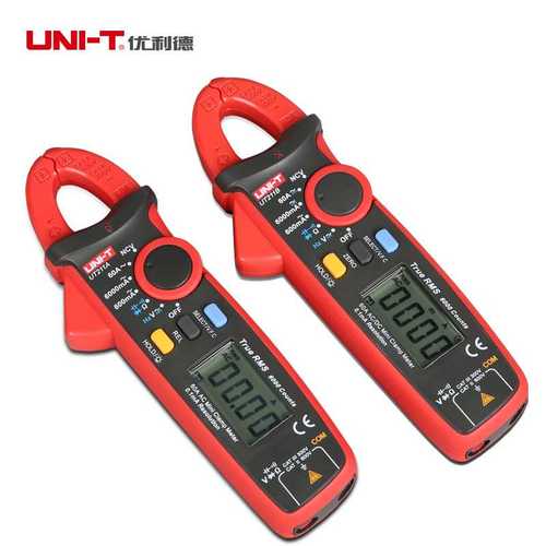 优利德UT211B毫安级高精度数字钳形表 手持式真有效值数显万用表
