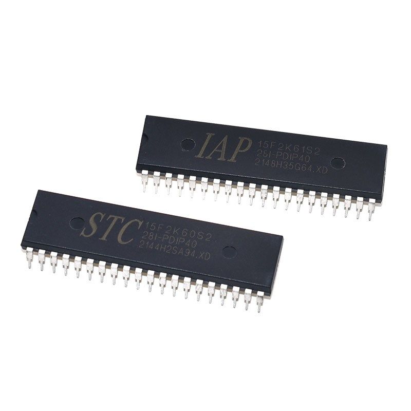 全新原装直插STC15F2K60S2/STC15F2K61S2-28I-PDIP40单片机芯片IC