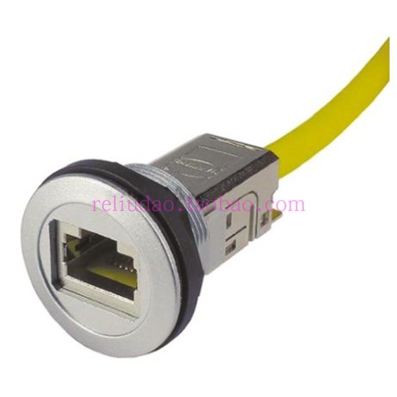 HARTING 连接器 09454521513 网络头 har-port RJ45 coupler CAT6