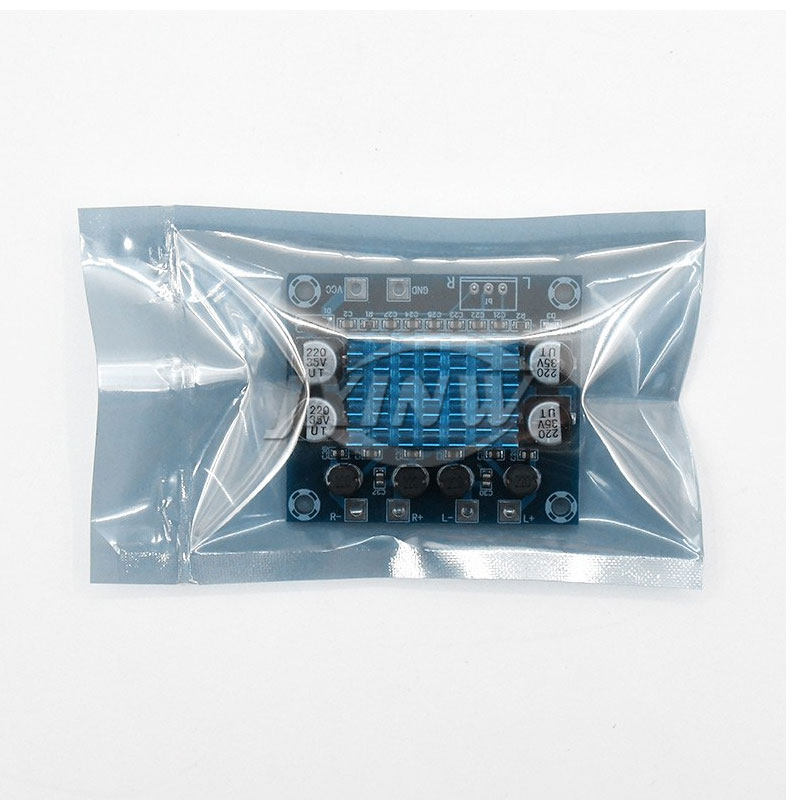 XH-A232 D类数字音频功放板高清音频放大模块供电12-24V输出30W*2