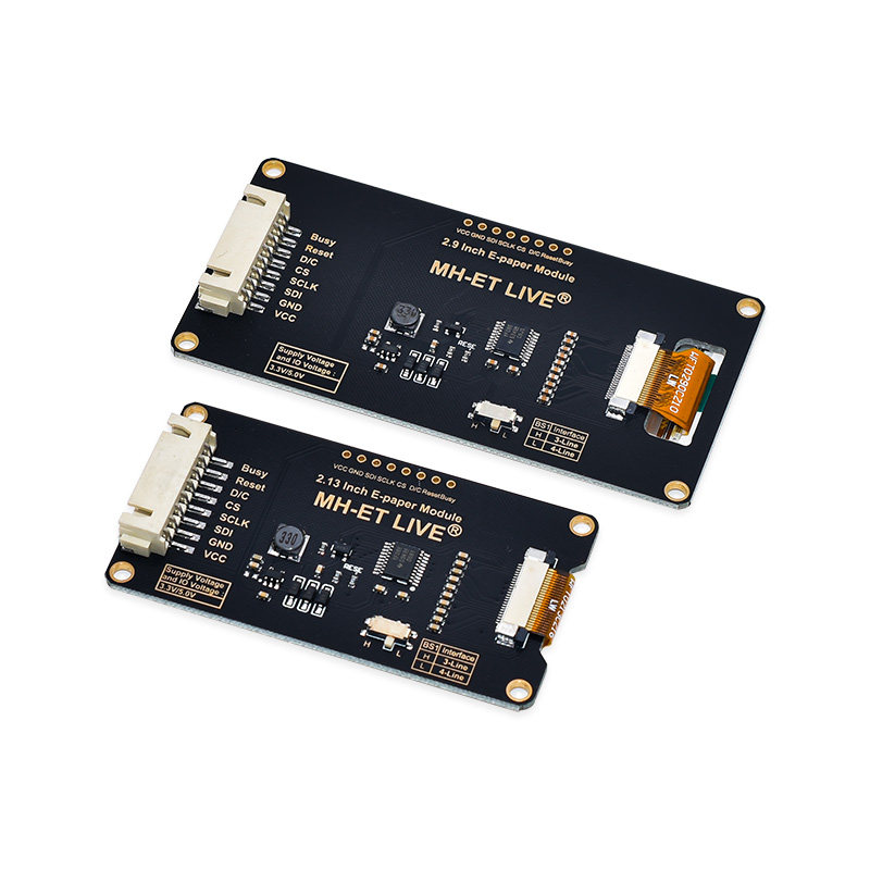 2.13寸 2.9寸柔性墨水屏液晶屏模块 E-paper电子纸显示屏黑/白/红