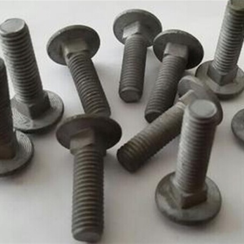 热镀锌GB794半圆头方颈螺栓 马车螺丝M10*75/110/120/140/190/200