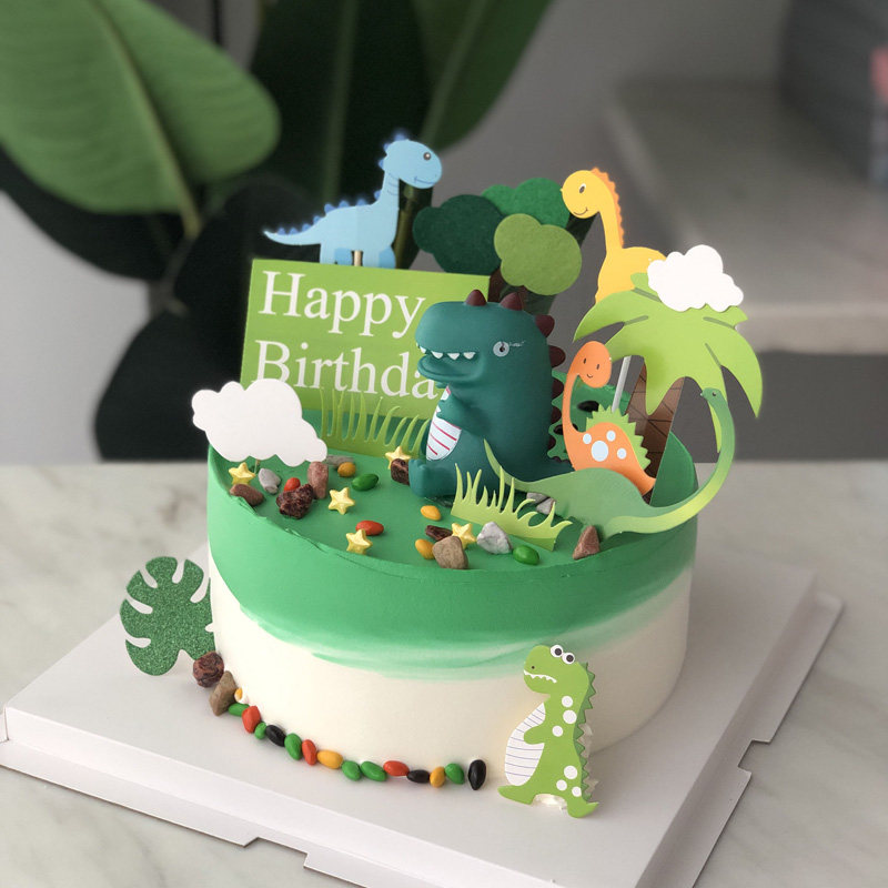 儿童节烘焙蛋糕装饰摆件小恐龙小怪兽绿恐龙可爱卡通生日装扮网红,节庆用品/礼品,节日装扮用品,淘宝优惠券,粉丝福利购,淘宝优惠卷