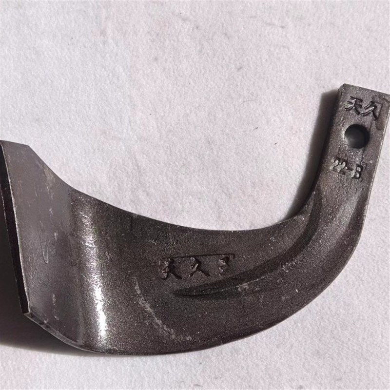 旋耕机刀片激光合金耐磨旋耕刀225\245\265\锰钢千亩刀王农机配件