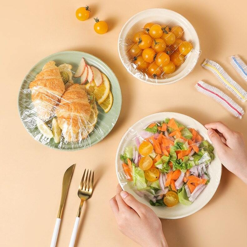 一次性松紧口冰箱保鲜膜套防串味