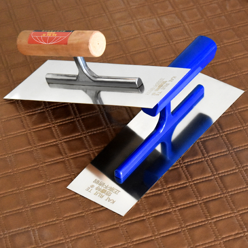 抹泥板不锈钢收光批灰刀铁抹子刮腻子硅藻泥工具油木工瓦匠抹子