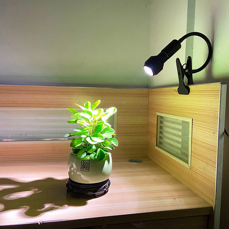 led全光谱植物生长灯块根鱼缸爆藻灯绿植仿太阳光多肉盆栽补光灯