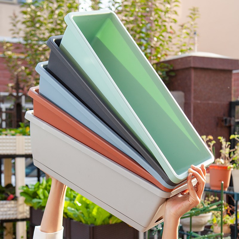 长方形加厚蔬菜草莓种植箱家用专用特大菜盆阳台盆栽花箱