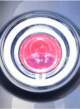 台邦大牛N9嘉迪大灯N9GT深远车头LED激光透镜改装恶魔眼75W超亮AP