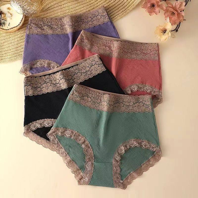 蕾丝性感纯棉内裤女士大