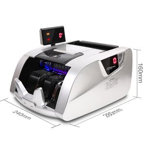 然鹏(ranpeng)2068C点钞机 支持新币验钞机新币可USB升级小型便携