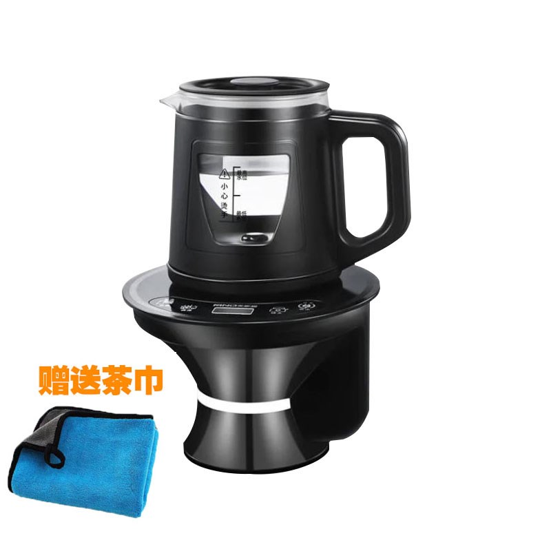 家用桶装水电动抽水器加热壶底部上水饮水机抽水加热一体机玻璃壶
