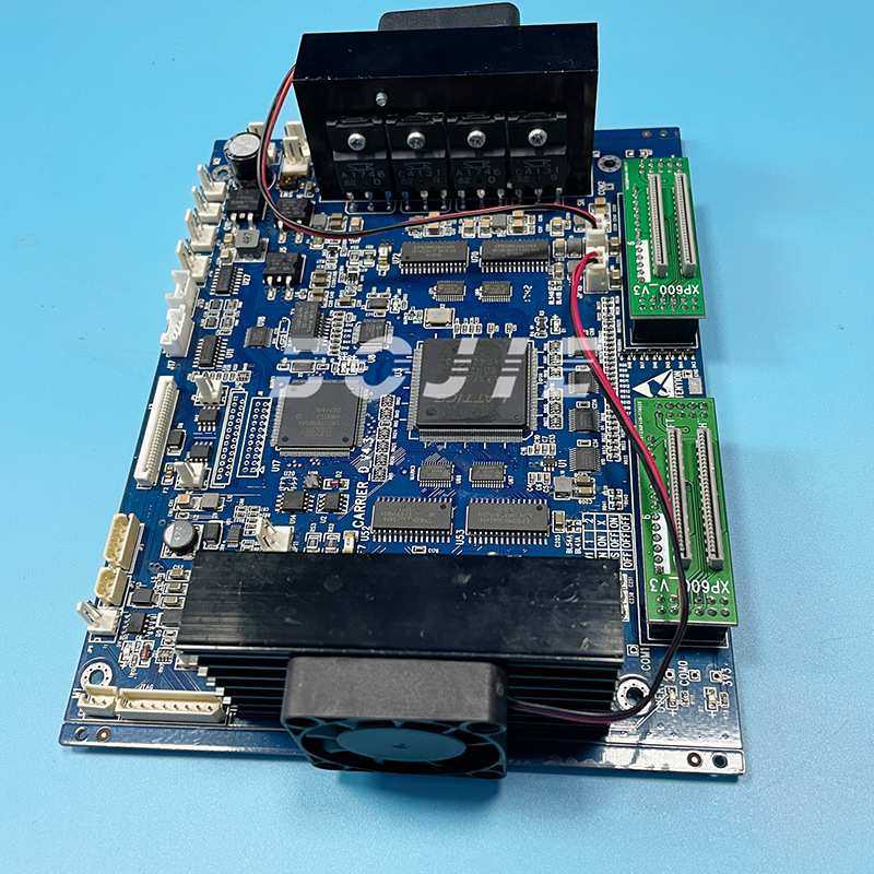 XP600喷头板旭亚乐彩春天杰熙酷彩深圳武腾写真机双头小车板V4.3