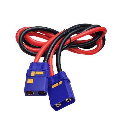 电动汽车模型飞机Qs8-S插头延长线电源连接线防火公母线大功率电