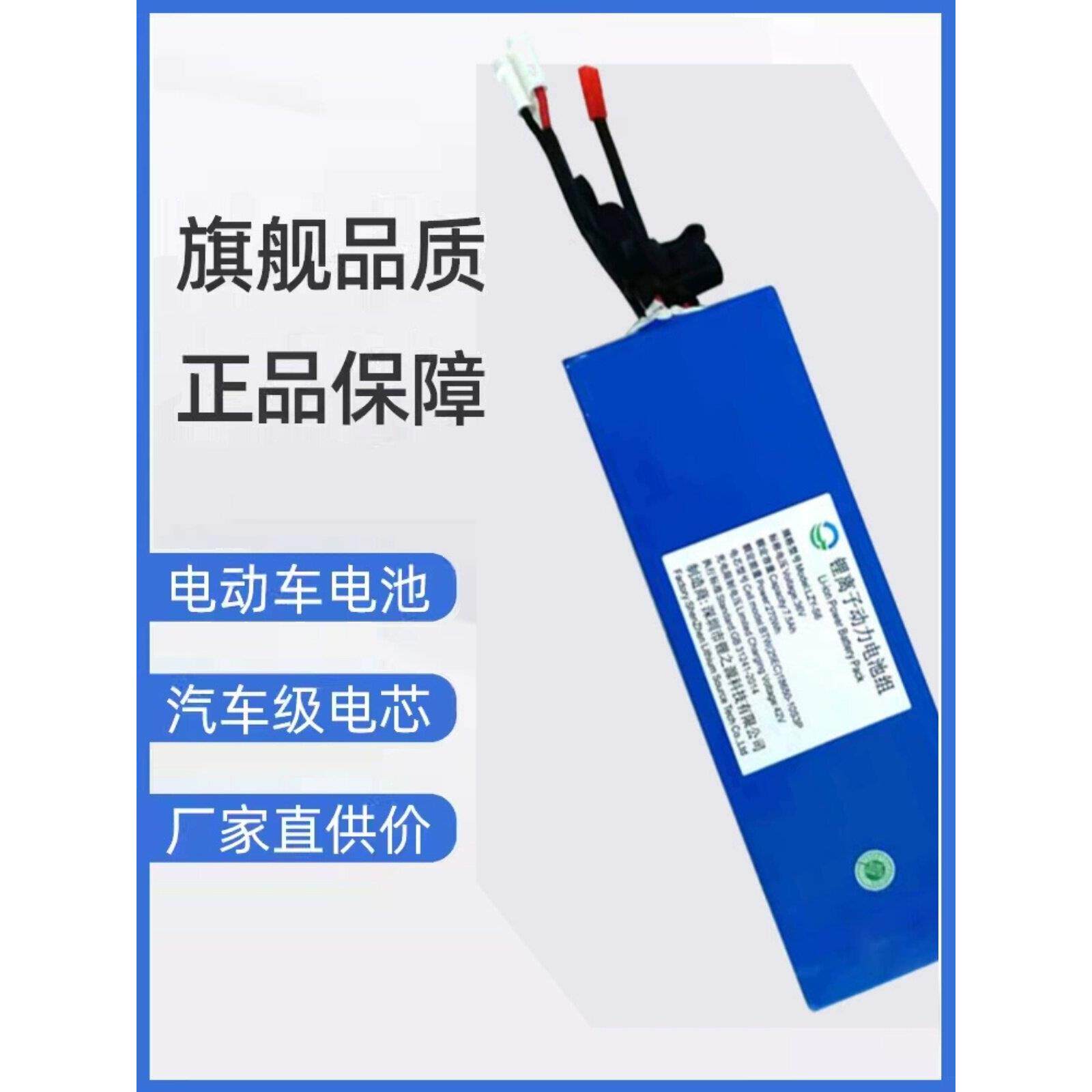 飞鸟微电电动车电池组48V锂电池内置电瓶电动自行车36V锂电池定制