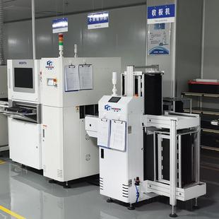 智能全自动收板机SMT接驳台贴片波峰焊炉下板触摸屏气缸接收料机